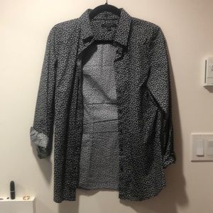 Banana republic button up blouse